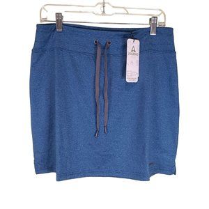 Ascend Woman's Large Blue Coral Knit Skorts NWT